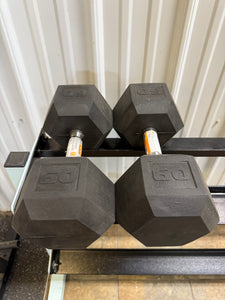 CAP Barbell, 60lb Coated Hex Dumbbell, Set of 2! (NEW)