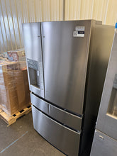 Frigidaire Gallery Standard-Depth 26.3-cu ft 4 -Door French Door Refrigerator with Ice Maker with Water and Ice Dispenser ( Fingerprint Resistant Stainless Steel ) ENERGY STAR Certified! (NEW - DENTED)