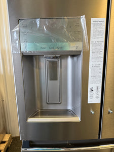 Frigidaire Gallery Standard-Depth 26.3-cu ft 4 -Door French Door Refrigerator with Ice Maker with Water and Ice Dispenser ( Fingerprint Resistant Stainless Steel ) ENERGY STAR Certified! (NEW - DENTED)