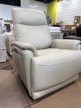 Sanders Leather Power Recliner with Power Headrest! (BRAND NEW)