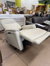 Sanders Leather Power Recliner with Power Headrest! (BRAND NEW)