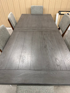 Landry 110” 7Pc Dining Set! (NEW - SCRATCHED)