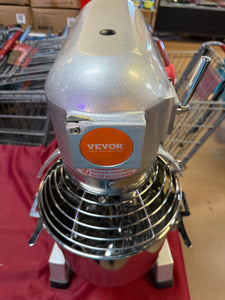 Commercial Stand Mixer 15 qt. Dough Mixer Heavy Duty Silver Electric Food Mixer with 3-Speeds Adjustable 500 W! (NEW - MINOR DAMAGE FROM SHIPPING!)