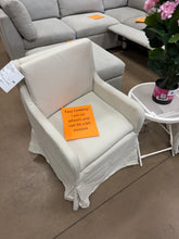 Wheeled slip cover chairs - new - set of 2