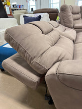 Barcalounger Carmelo Fabric Power Reclining Sectional with Power Headrests! (BRAND NEW - MINOR SHIPPING DAMAGE!)