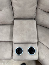 Barcalounger Carmelo Fabric Power Reclining Sectional with Power Headrests! (BRAND NEW - MINOR SHIPPING DAMAGE!)