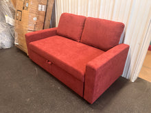 SALVAGE SPECIAL LOVE SEAT SOFA BED! (NEW - MISSING BACK - CAN STILL BE USED AGAINST A WALL!)