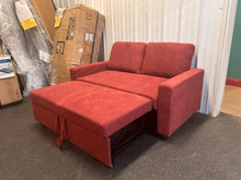 SALVAGE SPECIAL LOVE SEAT SOFA BED! (NEW - MISSING BACK - CAN STILL BE USED AGAINST A WALL!)