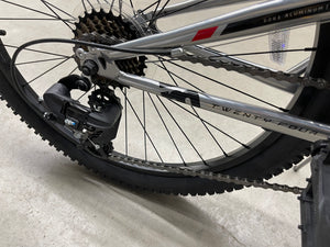 Mongoose Limestone Mountain Silver Bike - 21 speed -  new