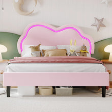 Landover Upholstered Platform Bed, Twin/Pink! (NEW IN BOX)