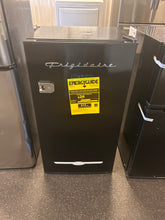 Frigidaire 3.2 Cu. ft. Retro Compact Refrigerator with Side Bottle Opener EFR376, Black! (NEW - DENTED FROM SHIPPING!)