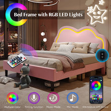 Landover Upholstered Platform Bed, Twin/Pink! (NEW IN BOX)