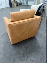 Better Homes & Gardens Steele Swivel Accent Chair, Camel Faux Leather!! BRAND NEW!!