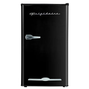 Frigidaire 3.2 Cu. ft. Retro Compact Refrigerator with Side Bottle Opener EFR376, Black! (NEW - DENTED FROM SHIPPING!)
