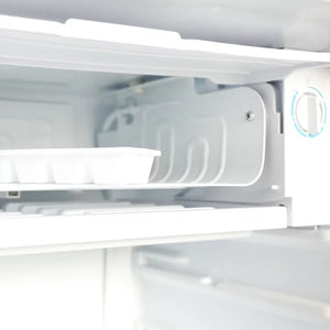 Frigidaire 3.2 Cu. ft. Retro Compact Refrigerator with Side Bottle Opener EFR376, Black! (NEW - DENTED FROM SHIPPING!)