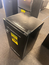 Frigidaire 3.2 Cu. ft. Retro Compact Refrigerator with Side Bottle Opener EFR376, Black! (NEW - DENTED FROM SHIPPING!)