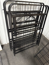 Mainstays 14" High Profile Foldable Steel Twin Platform Bed Frame, White!! (USED - WORKS GREAT!)