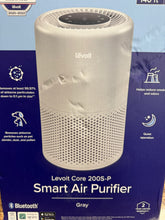 Levoit Core 200s Smart Air Purifier Gray: 4 Settings, ETL & CARB Certified, 100-300 sq. ft.! (NEW IN BOX)