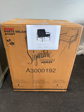 Puckman Black Leather Match Arm Chair!! NEW IN BOX!!
