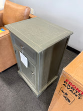 Safavieh Jarome Gray Storage End Table!! BRAND NEW(MINOR MANUFACTURER DEFECT ON TOP, BARELY NOTICEABLE)!!