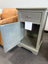 Safavieh Jarome Gray Storage End Table!! BRAND NEW(MINOR MANUFACTURER DEFECT ON TOP, BARELY NOTICEABLE)!!