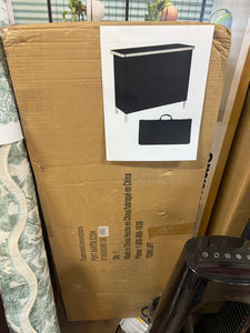 39” L x 15” W x 35” H Portable Outdoor Patio Wet Bar/Table, Skirt and Carry Case Included!! NEW IN BOX!!