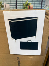 39” L x 15” W x 35” H Portable Outdoor Patio Wet Bar/Table, Skirt and Carry Case Included!! NEW IN BOX!!