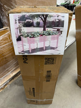 72 in. L x 23 in. W x 30 in. H Wood Raised Garden Bed Elevated Planter Box with 2-Planting Areas, Wood Color! (NEW IN BOX)
