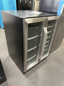 Silhouette Dual Zone 23.81 in. Wide 60 beverage cans and 27 bottles of wine Built-in Beverage Center in Stainless Steel! (BRAND NEW)