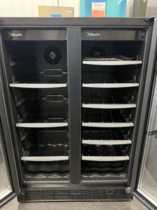 Silhouette Dual Zone 23.81 in. Wide 60 beverage cans and 27 bottles of wine Built-in Beverage Center in Stainless Steel! (BRAND NEW)