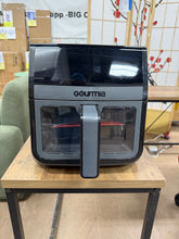 Gourmia 8 Qt Digital Window Air Fryer with 8 One-Touch Cooking Functions, Gray! (USED - VERY CLEAN)