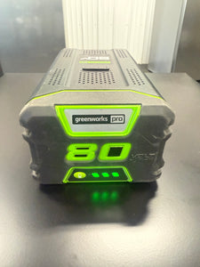 Greenworks PRO 80V 4.0Ah Lithium-Ion Battery ((Genuine Greenworks Battery / 75+ Compatible Tools)! (BRAND NEW - BATTERY ONLY!)