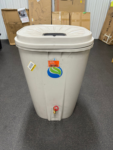 55 Gal. Rain Barrel with Brass Spigot! (DIRTY FROM SHIPPING)
