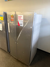 Frigidaire Gallery 26-cu ft Side-by-Side Refrigerator with Ice Maker and Water Dispenser ( Smudge-Proof Stainless Steel ) ENERGY STAR Certified! (NEW - MINOR DENT)