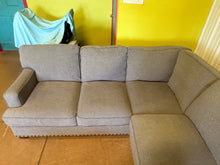Thomasville Emilee Fabric Sectional with Storage Ottoman!! DEPARTMENT STORE RETURN, VERY CLEAN(PLEASE READ DESCRIPTION)!!