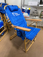 Tommy Bahama Hi-Boy Beach Chair, Blue Floral! (NEW)
