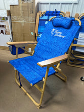 Tommy Bahama Hi-Boy Beach Chair, Blue Floral! (NEW)