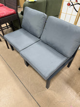 Outdoor Metal Armless Loveseat! (NEW & ASSEMBLED)