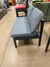 Outdoor Metal Armless Loveseat! (NEW & ASSEMBLED)