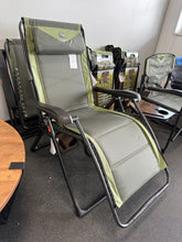 Timber Ridge Zero Gravity Lounger with Side Table and Adjustable Headrest! (NEW)