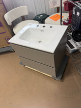Hostetler Wall-Mounted Bathroom Vanity with Sink- new