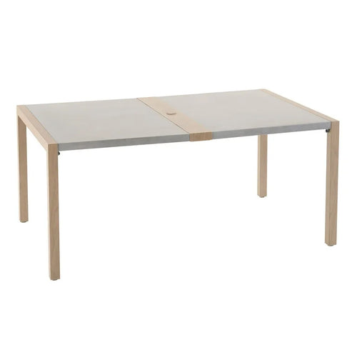 Better Homes & Gardens Tarren Steel Outdoor Dining Table with Bench, Gray/Tan! (NEW IN BOX)