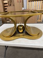 Unique welded coffee table - missing glass top