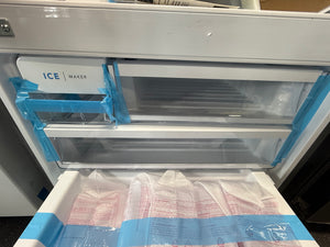 Frigidaire Counter-Depth 17.6-cu ft 3 -Door French Door Refrigerator with Ice Maker ( Fingerprint-Resistant Stainless Look ) ENERGY STAR Certified!! BRAND NEW(SCRATCH & DENT)!!