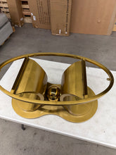 Unique welded coffee table - missing glass top