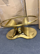 Unique welded coffee table - missing glass top