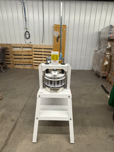 Dough Divider Round 10-Piecs Manual Dough Equal Divider Machine 4.23 oz. 19.75 oz. HandPress Dough Cutter Stainless Steel!! NEW AND ASSEMBLED (EXTREMELY HEAVY)!!