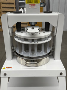 Dough Divider Round 10-Piecs Manual Dough Equal Divider Machine 4.23 oz. 19.75 oz. HandPress Dough Cutter Stainless Steel!! NEW AND ASSEMBLED (EXTREMELY HEAVY)!!