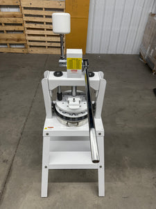 Dough Divider Round 10-Piecs Manual Dough Equal Divider Machine 4.23 oz. 19.75 oz. HandPress Dough Cutter Stainless Steel!! NEW AND ASSEMBLED (EXTREMELY HEAVY)!!