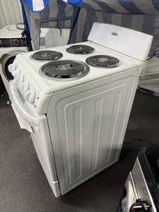 Summit 20 in. 2.3 cu. ft. Electric Range in White!! BRAND NEW!!